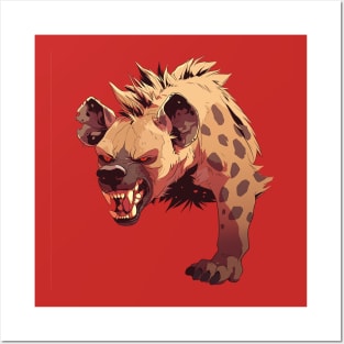 hyena Posters and Art